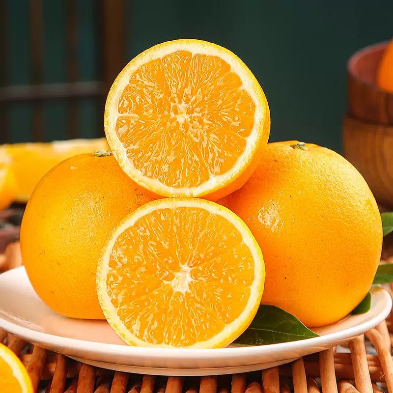 湖北纽荷尔脐橙 鲜甜多汁新鲜应季水果产地直发（4.5-5斤）xbh