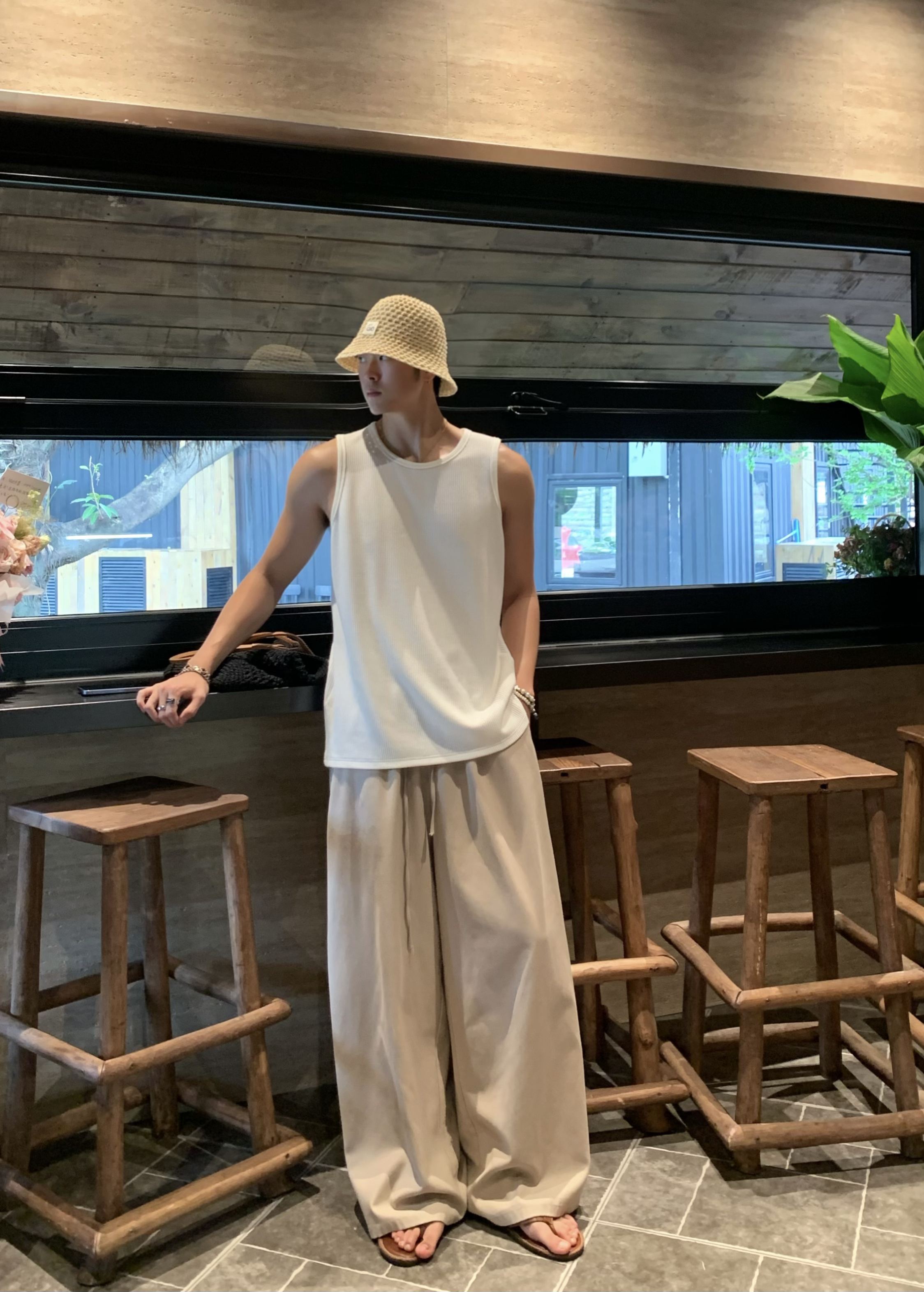 【现】F.S25ss【会呼吸的裤子】透气舒适天丝宽松感休闲裤百搭夏季