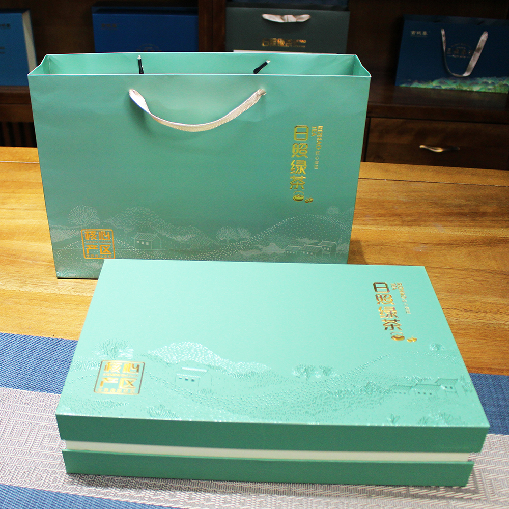 日照绿茶核心产区礼盒装2025新茶板栗香无公害浓香耐泡