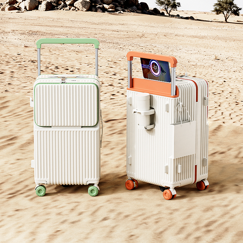 【箱体保五年】袋黛玉前开口宽拉杆行李箱五轮大容量旅行箱拉杆箱28