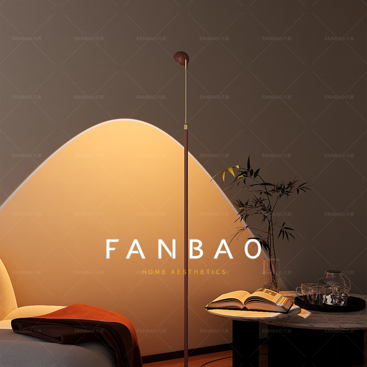 小红帽落地灯客厅沙发卧室装饰氛围灯轻奢时尚高级感设计师款灯具