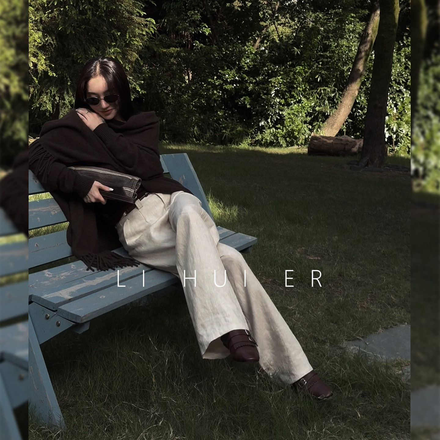 LiHuiEr李慧儿【岁岁见秋】2025显瘦气质小众洋气秋季披肩ZS1666