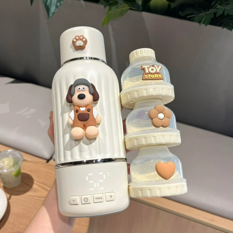 【无痕贴】掌门狗3d立体水杯贴纸漱口刷牙杯奶瓶恒温水壶保温桶贴画