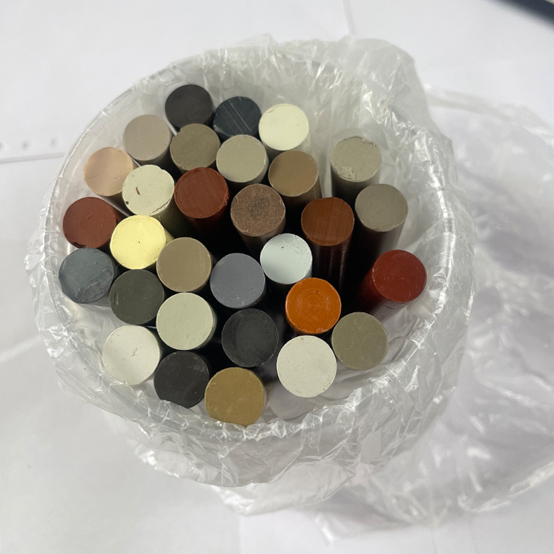处理钉眼蜡笔库存尾货颜色随机发钉眼蜡笔盲盒30色送工具包邮