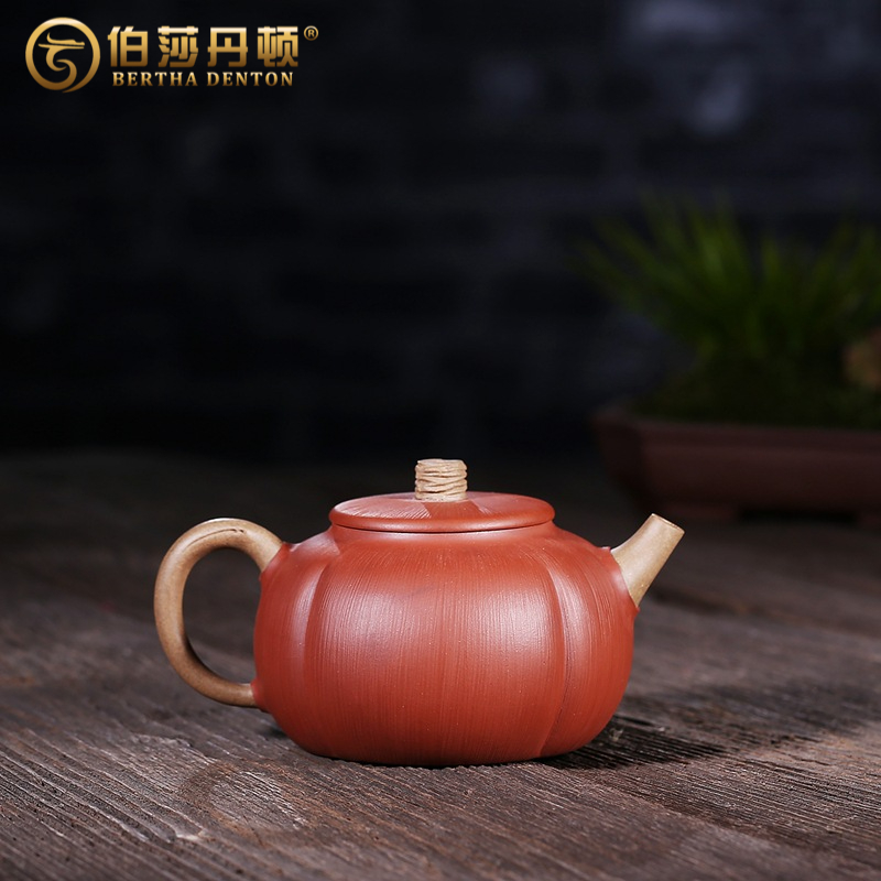 BERTHA DENTON/伯莎丹顿宜兴紫砂壶纯全手工万物复苏花茶壶茶具