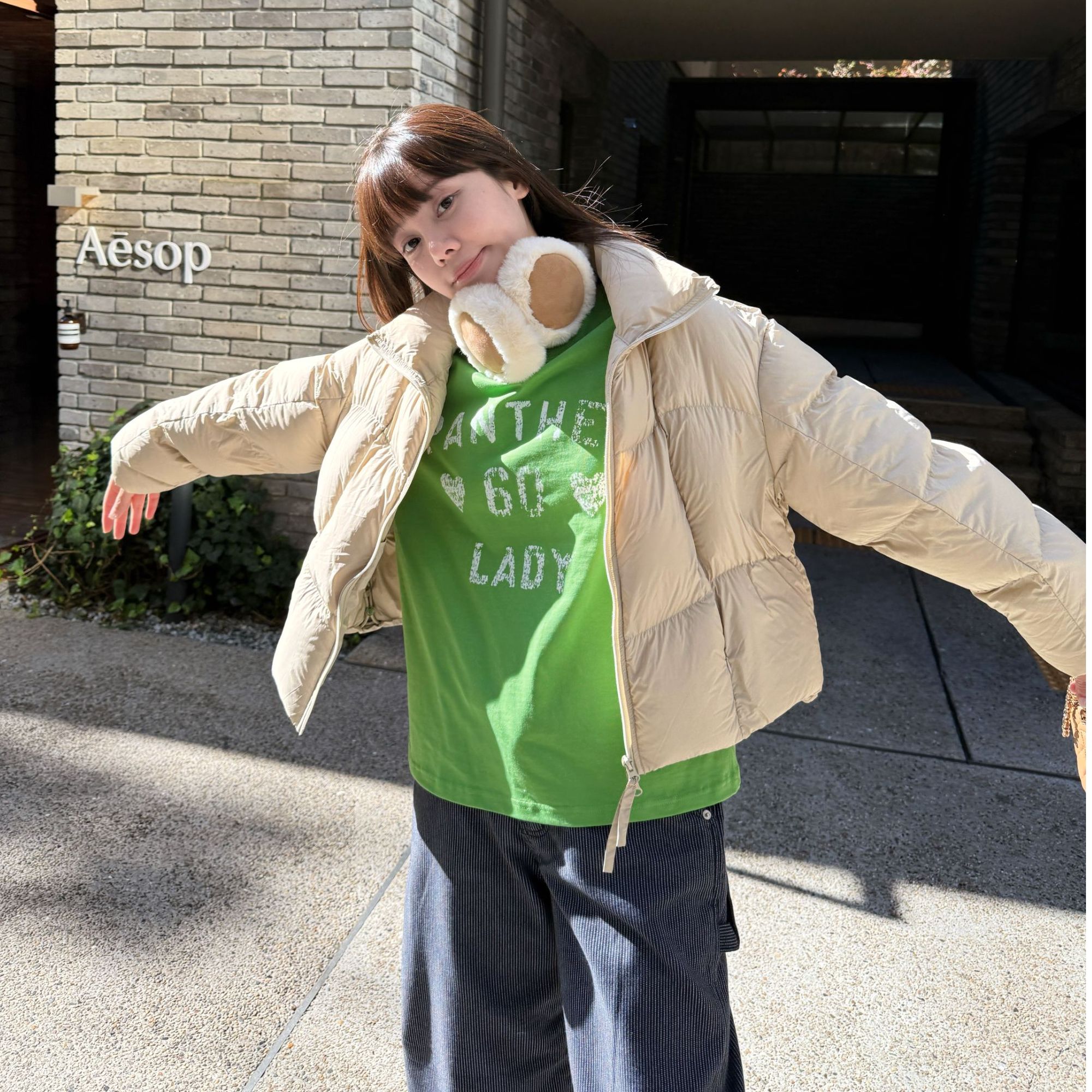 SEVENFUOO-【裂纹字母】短袖