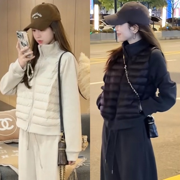 爆款立领设计感轻薄保暖棉服短外套女装2025冬韩系超好看时尚上衣