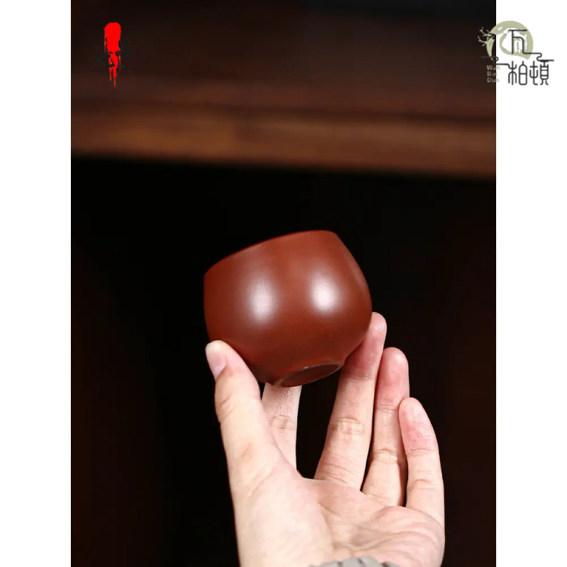 大红袍罗汉杯紫砂杯功夫茶具小罗汉杯杯个人专用中式茶道家用茶具