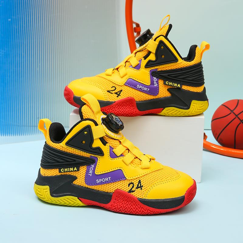 乔 丹断码暑假儿童篮球鞋防滑耐磨运动鞋中大童学生透气训练球