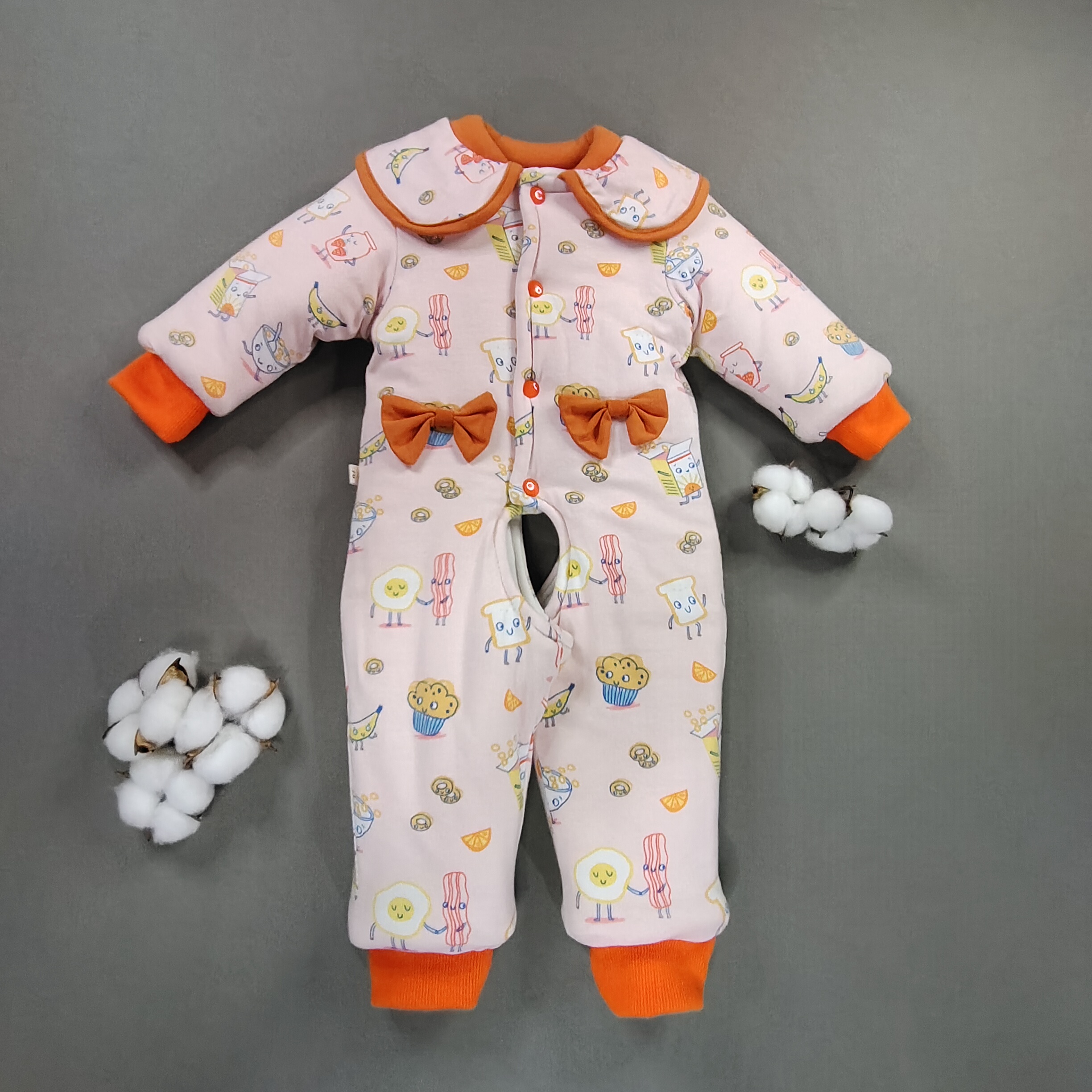 哈衣新生儿过年喜庆连体服幼儿婴儿棉衣秋冬冬款爬服