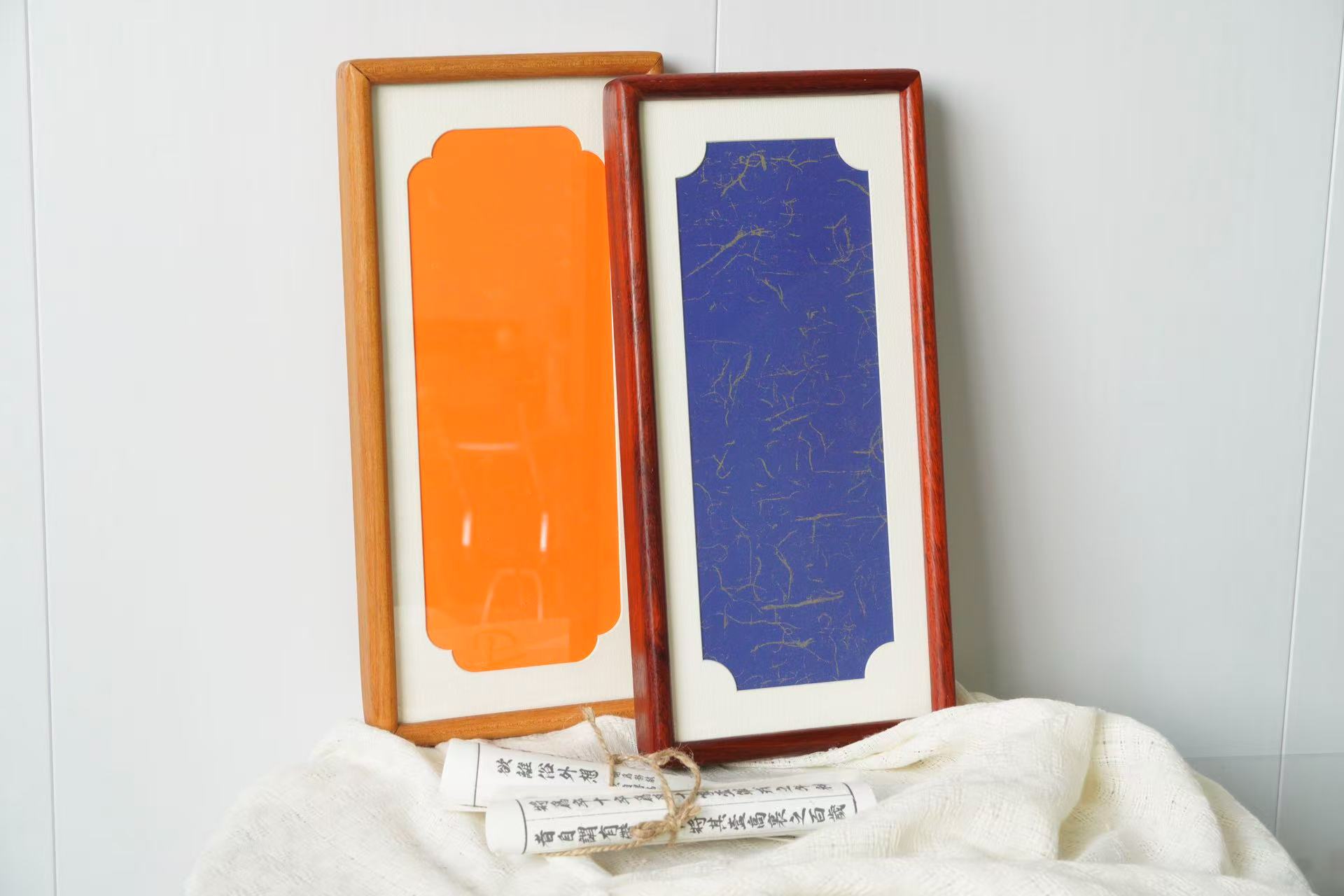 33*16实木画框四个装双十二福利