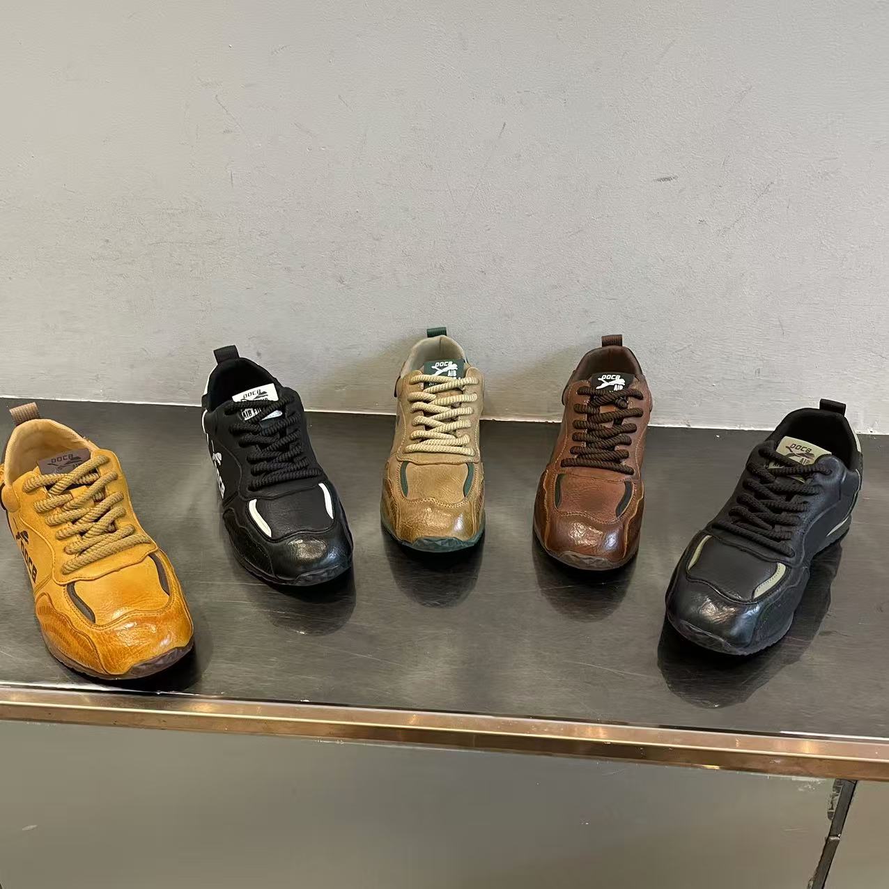 【皮鞋码】新款皮面百搭单棉同款洋气休闲软底轻便男款潮鞋