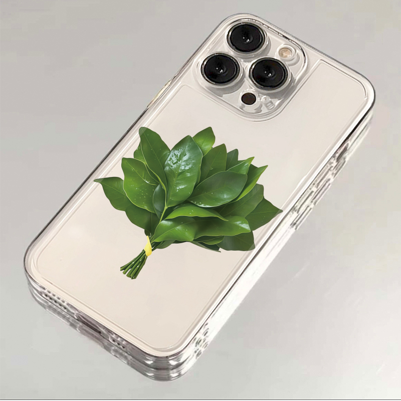 柚子叶太空壳适用iphone17Pro手机壳华为P70vivo透明小米15个性