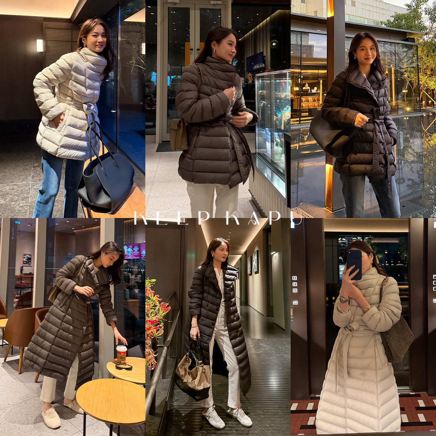 KEEP KAPU靠谱【暖芯大鹅】三防!双版本排骨90白鹅绒羽绒服KP253680