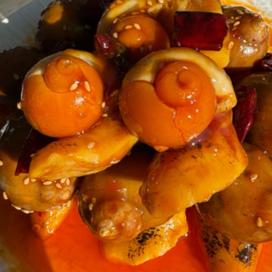 辣炒大老婆脚鲍螺带硬黄500g*1桶/2桶工厂直发顺丰包邮冷冻即食