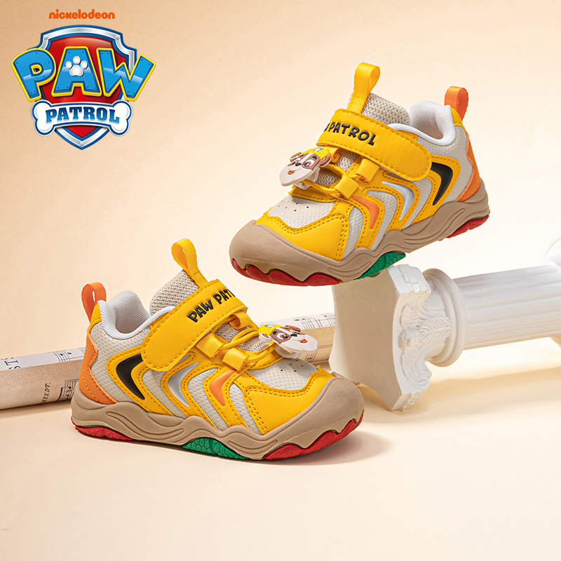 汪汪队爆款男童运动鞋3-6岁2025春秋季新款3-6岁幼儿园儿童鞋软底