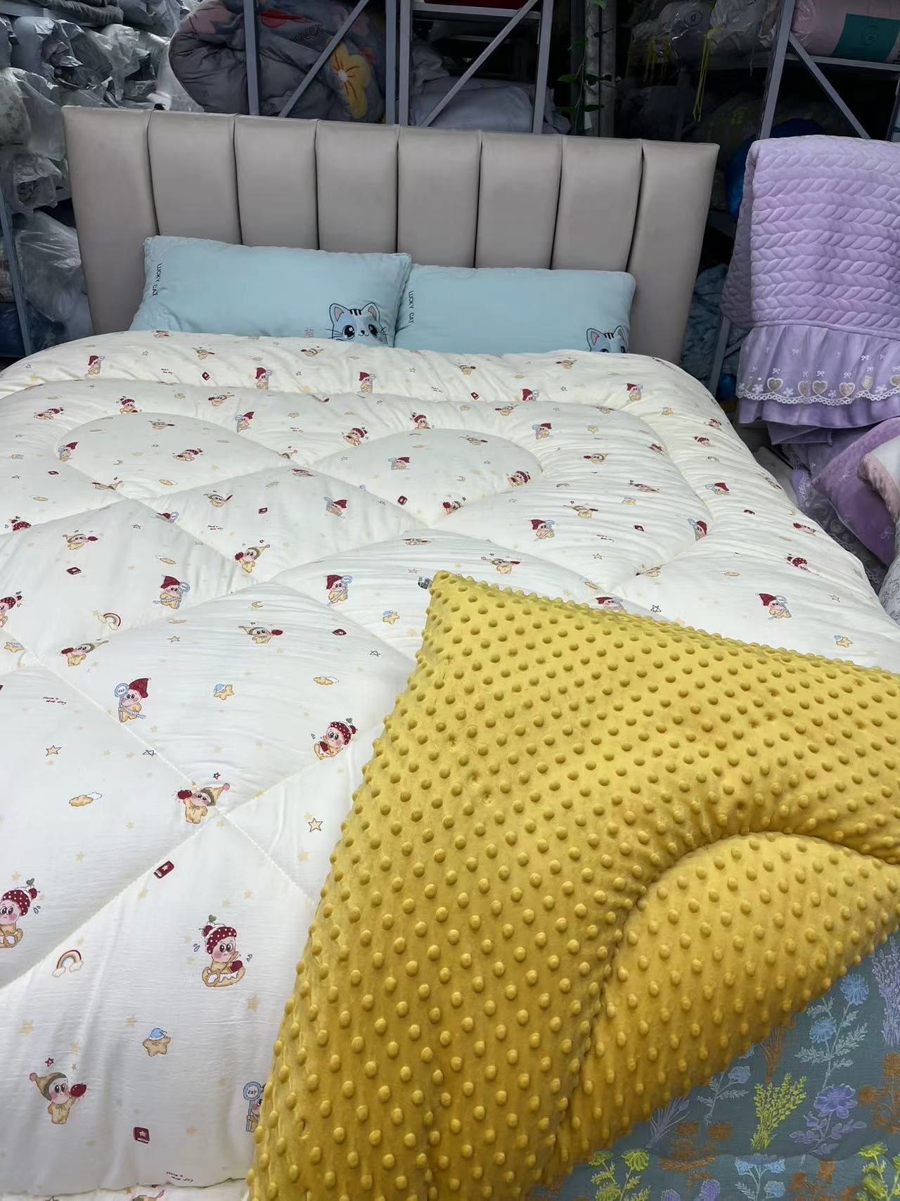 萌萌星星人 大豆垫被子加厚保暖冬被春秋被芯四季通用单双人棉被