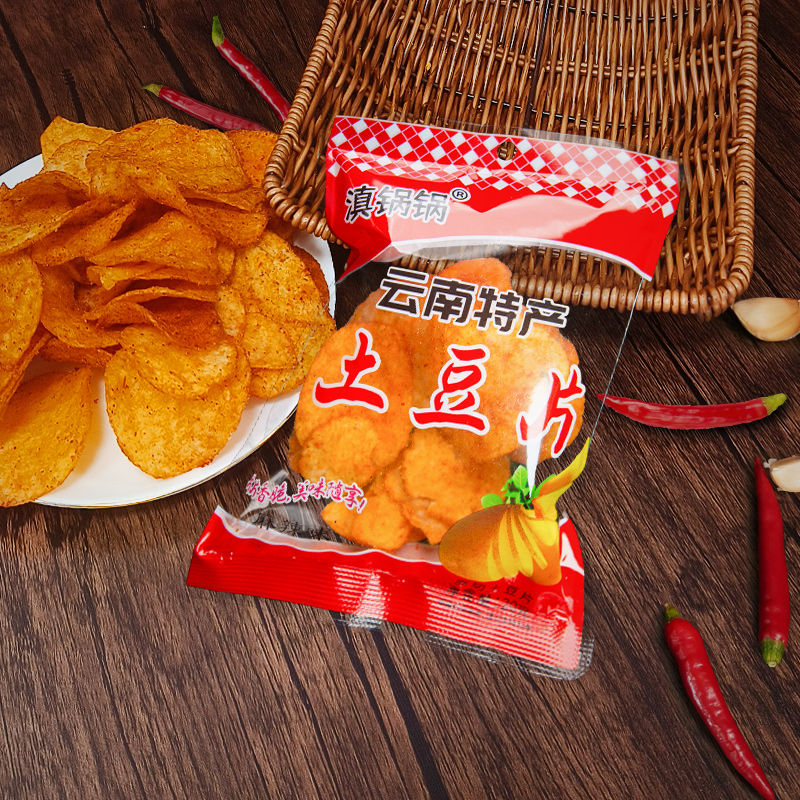 【独立便携装】克云南麻辣土豆片不好吃网红解馋休闲小零食
