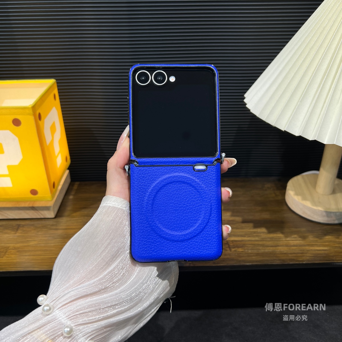 适用于三星Galaxy Z Flip 7手机壳折叠屏zflip7超薄磁吸素皮新款