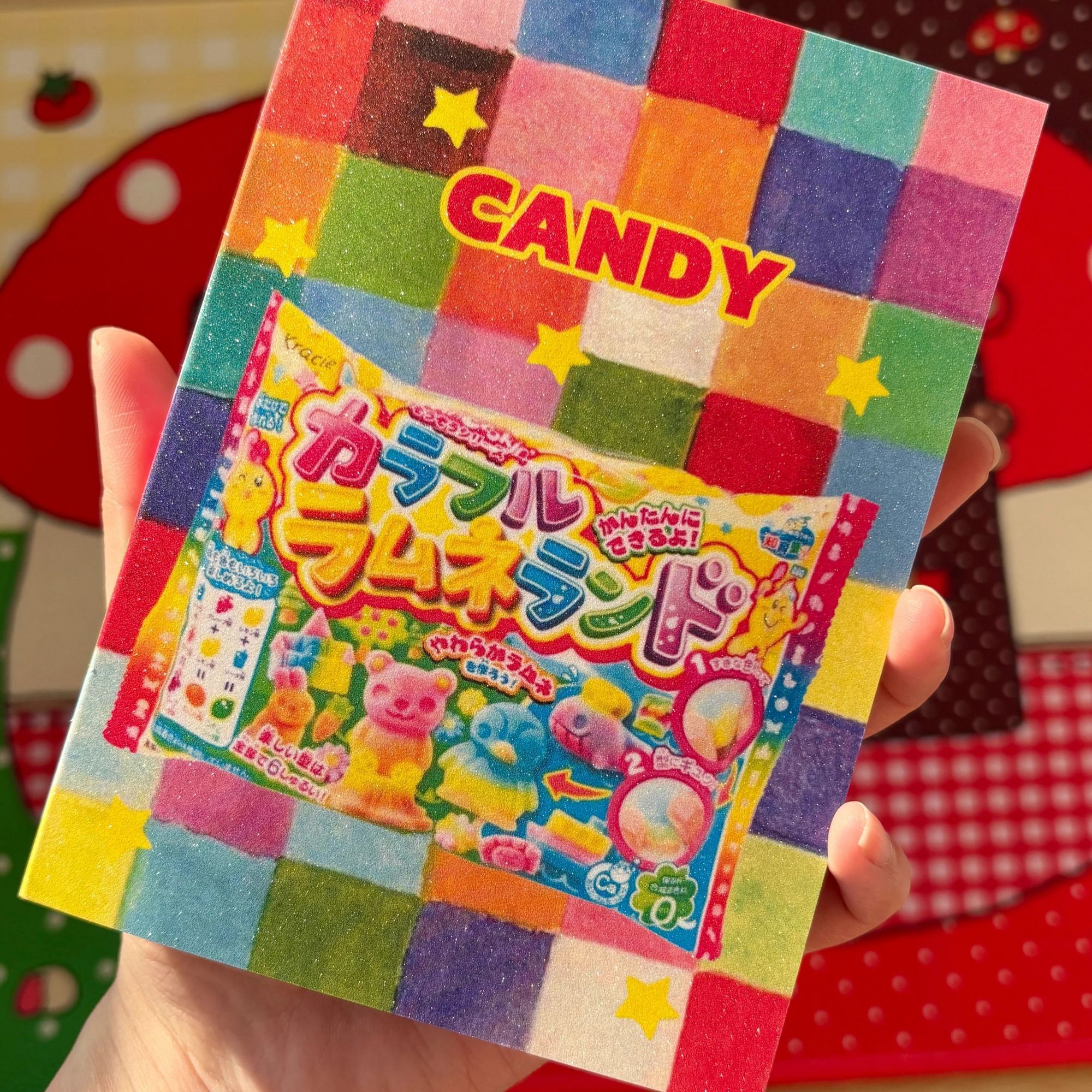 超萌古早日系风泡泡糖贴纸书不同风格素材延边切高颜值ins风手账