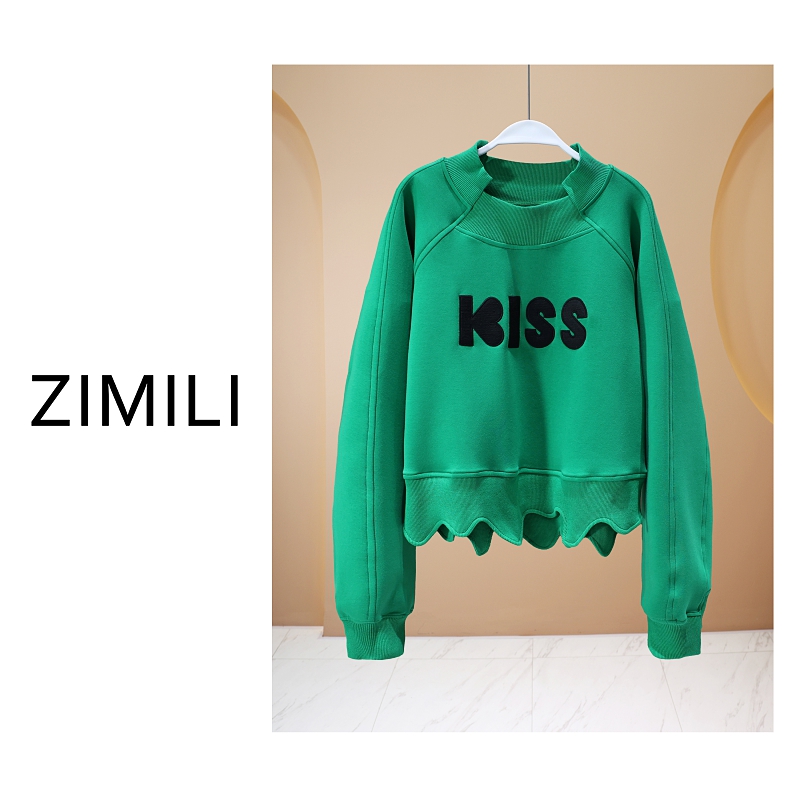 【亮哥欧货女装】冬季热感绒加厚《松石绿》亲肤超柔卫衣26156