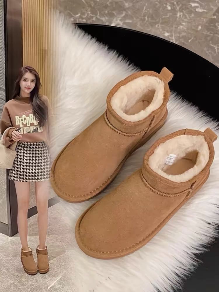 【新疆西藏包邮】加厚保暖雪地鞋防滑耐磨经典百搭鞋底2公分高