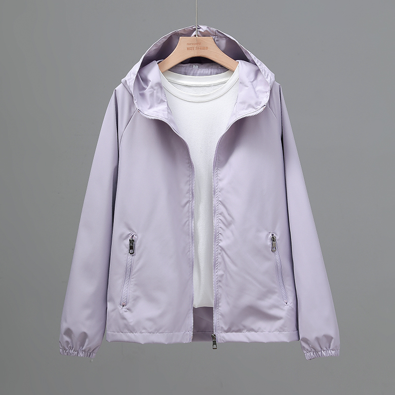 春秋季新款冲锋衣外套爆款韩版宽松潮流大码防风透气女士夹克情侣