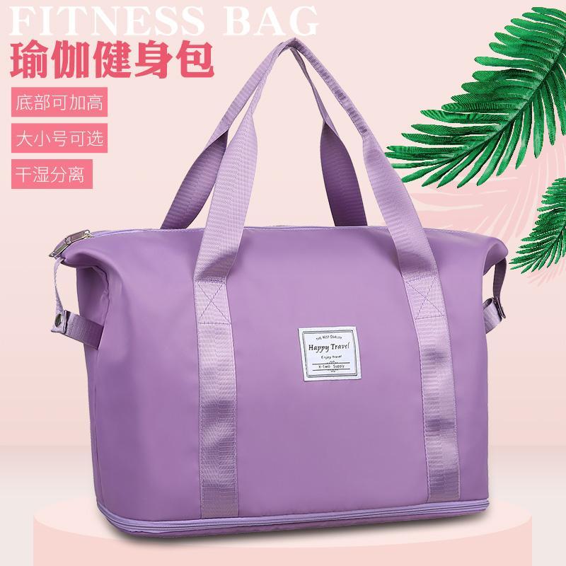 旅行包短途手提超大容量健身包轻便待产出差行李袋子旅游牛津布TJ