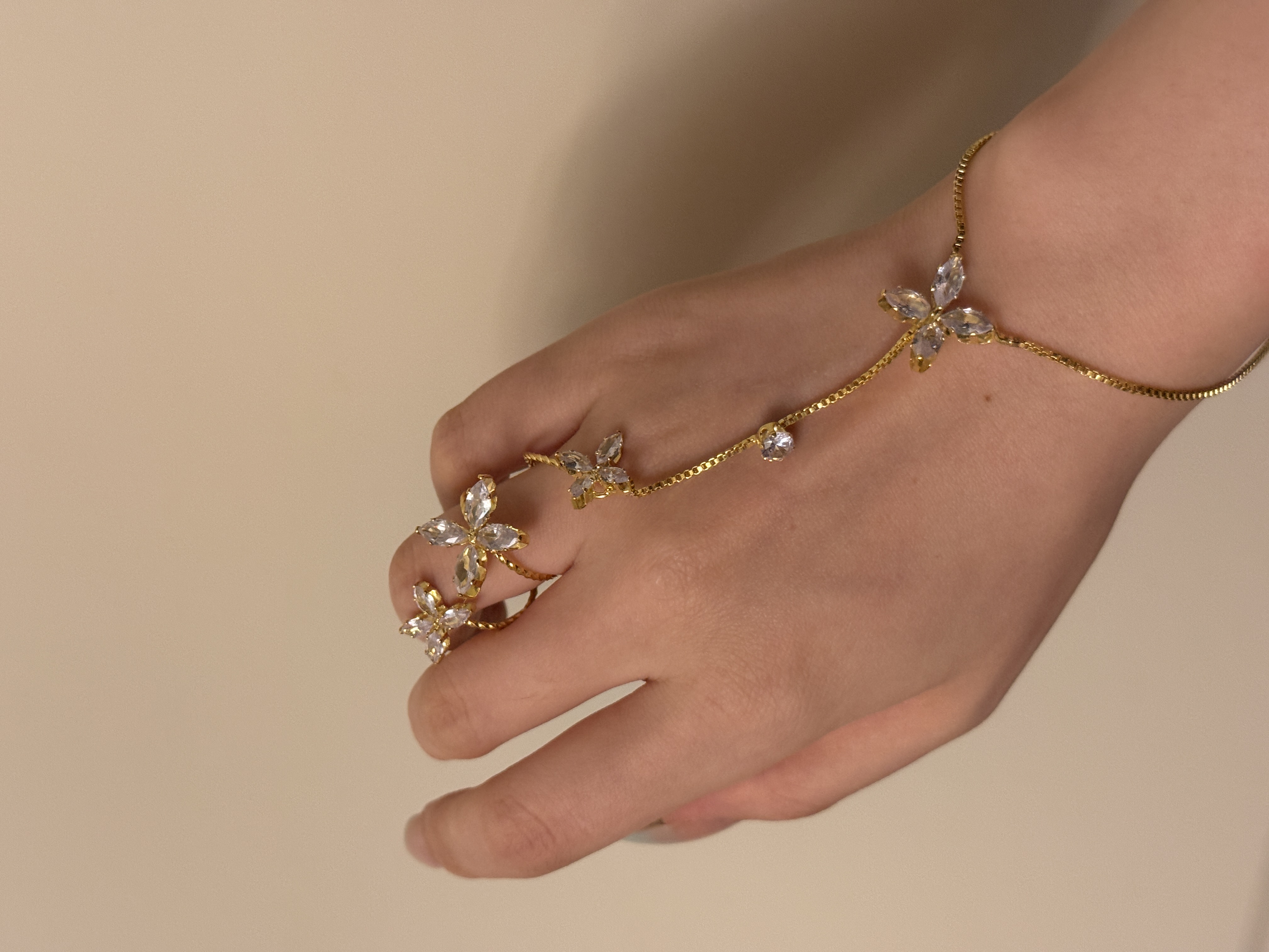 老货｜戒指手背链 默认微瑕zf-jzsl0001