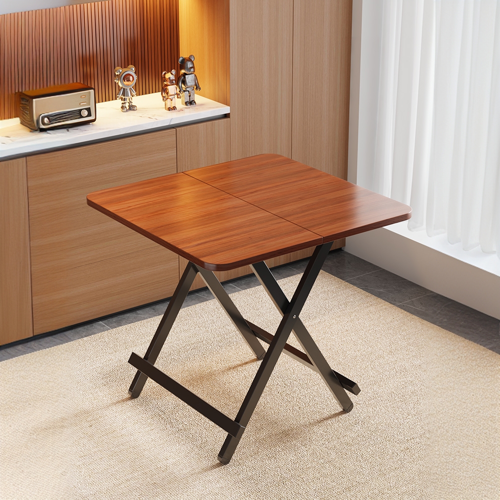 折叠桌出租房用餐桌摆摊出摊可便携式桌椅家用简易小方桌吃饭桌子