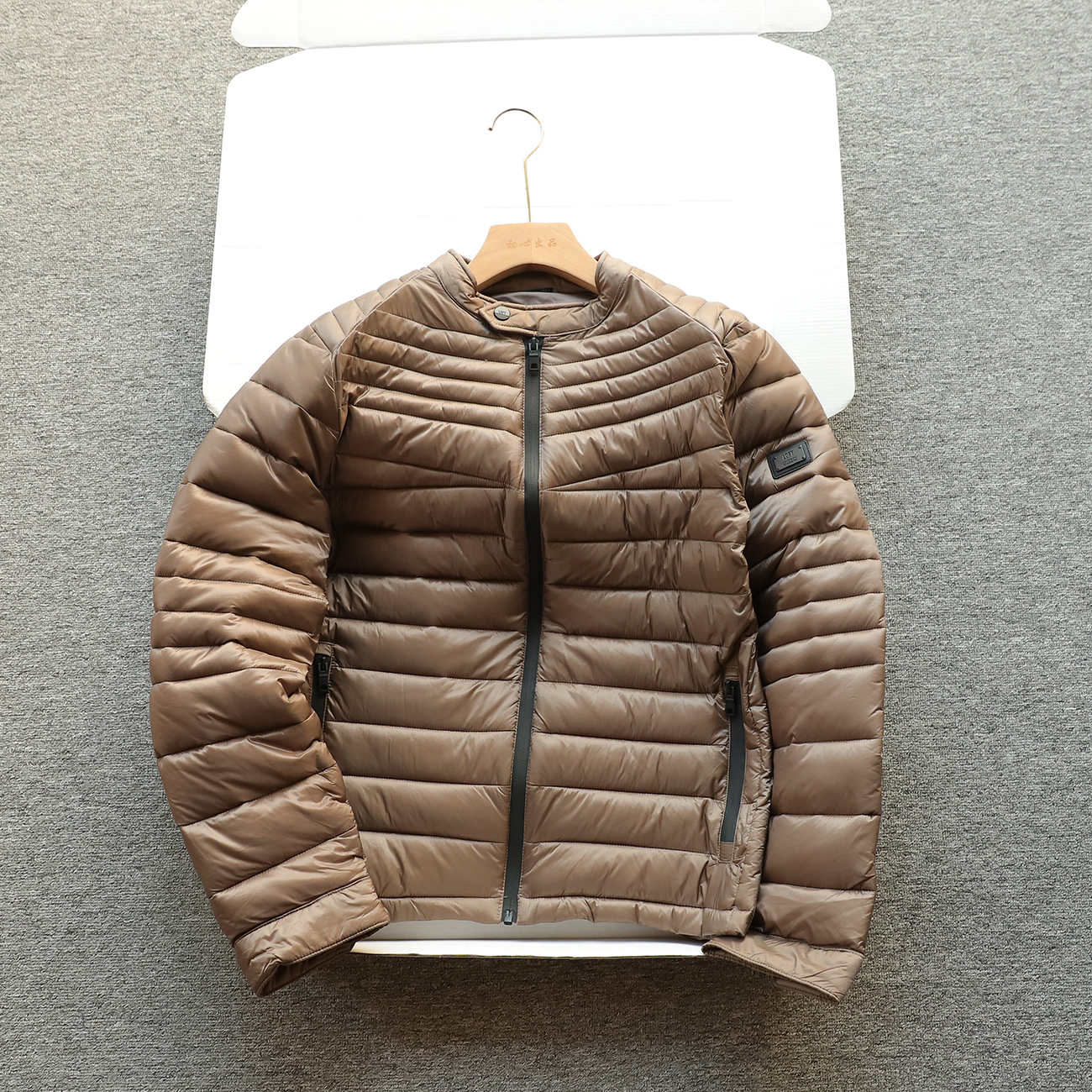 美单 户外男士机车棉衣棉服立领保暖 立体剪裁版型