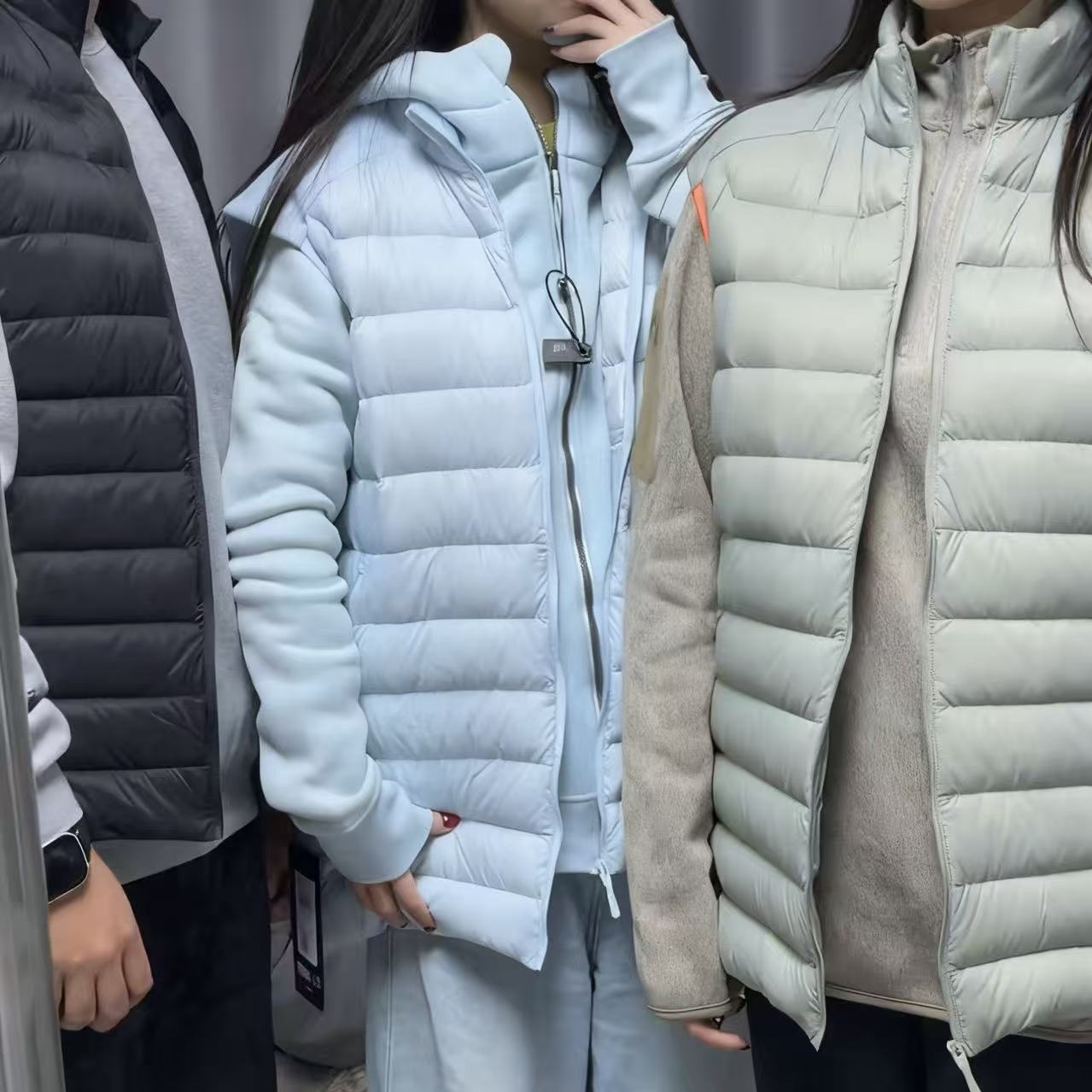 爆款排骨马甲舒适秋冬百搭男女同款羽绒情侣马甲
