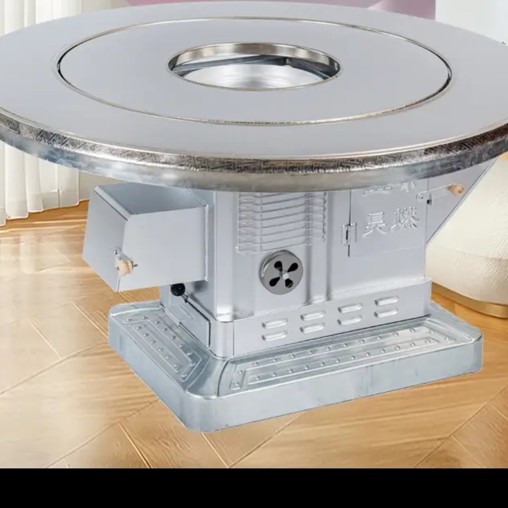 加厚柴煤柴火炉通用炉烧柴没有烟的炉子1.15不锈平转家用取暖炉