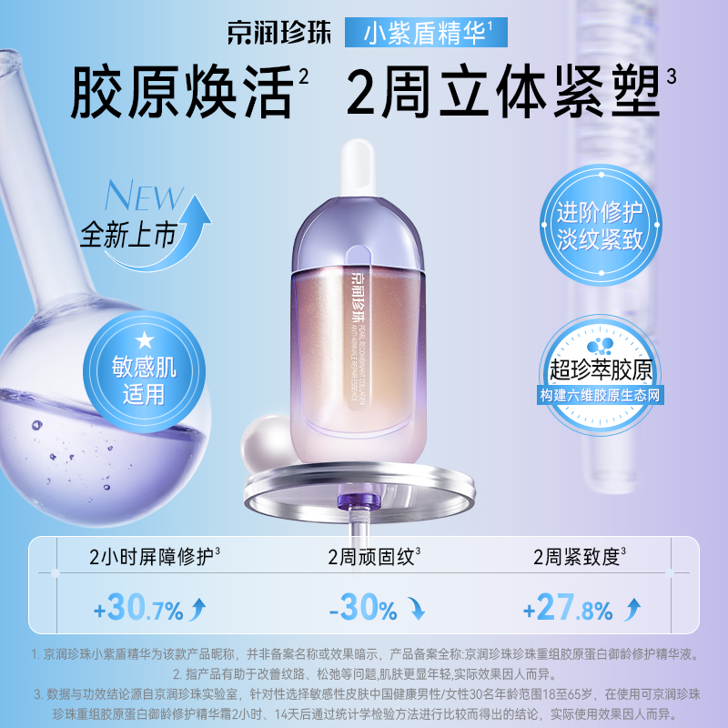 京润珍珠珍珠胶原蛋白御龄修护精华液