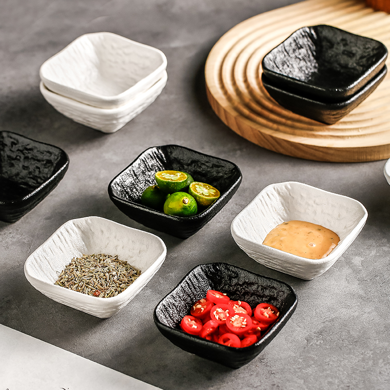 日式酱料碟家用小碟子烤肉味碟调料碟高颜值醋碟酱油碟火锅蘸料碟