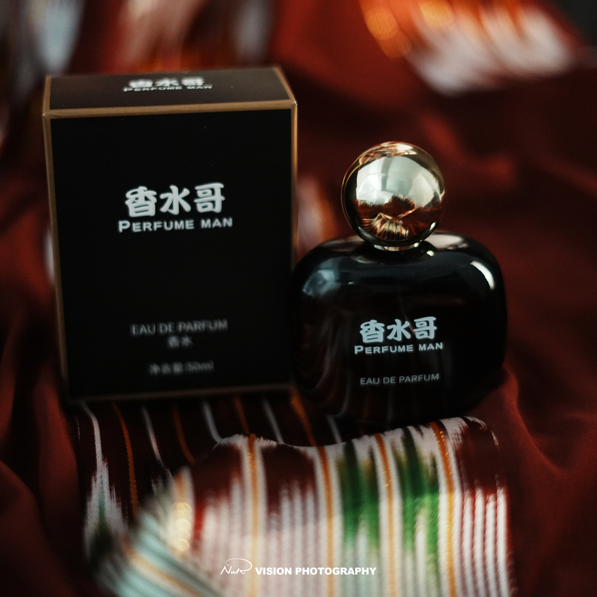 黑珍珠香水可爱女士红色持久留香经典清新淡香