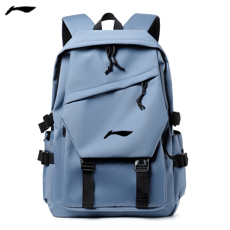 李背包宁双肩包潮流背包简约双肩背包初高中生大学生书包女大容量