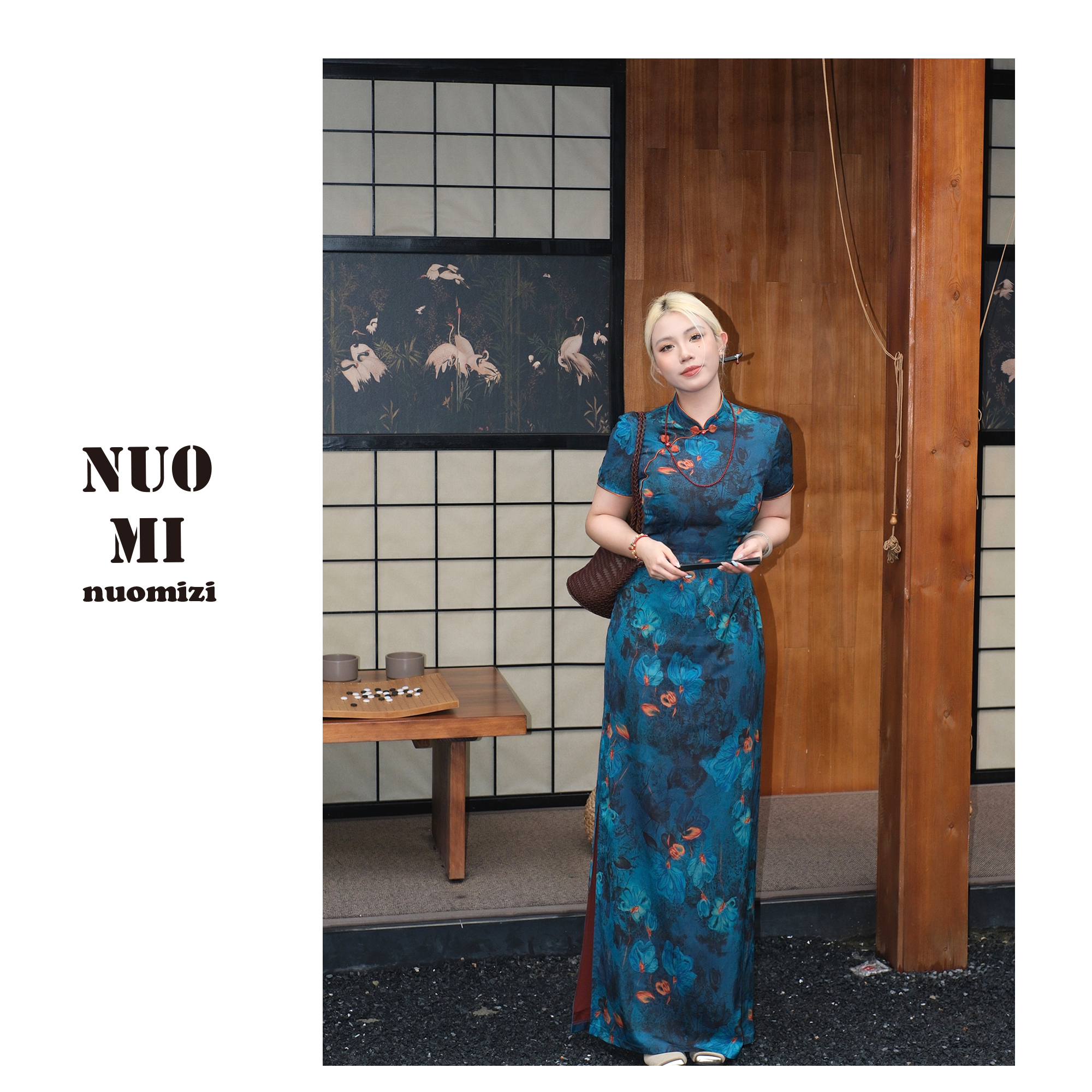 ZOZ糯米子[青岚诀]新中式国风气质旗袍2026新款高级感优雅百搭裙