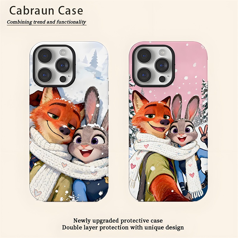 情侣朱迪尼克适用苹果17/16手机壳IPHONE15PRO14/13/12菲林二合一