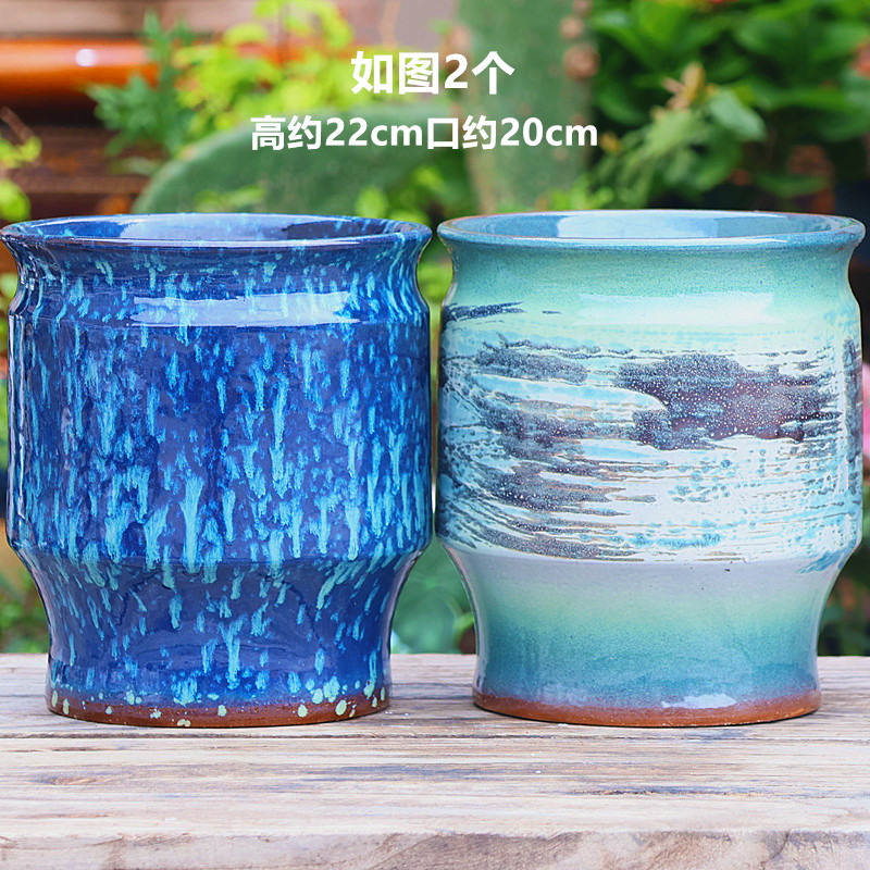 大口径透气花盆家用室内绿植兰花多肉老桩专用盆景盆