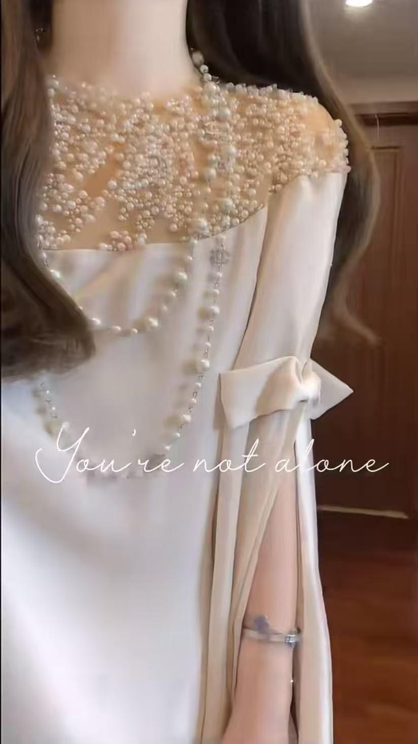 早秋 设计感套头重手工珍珠披肩薄百搭宽松短款小外套圆领斗篷