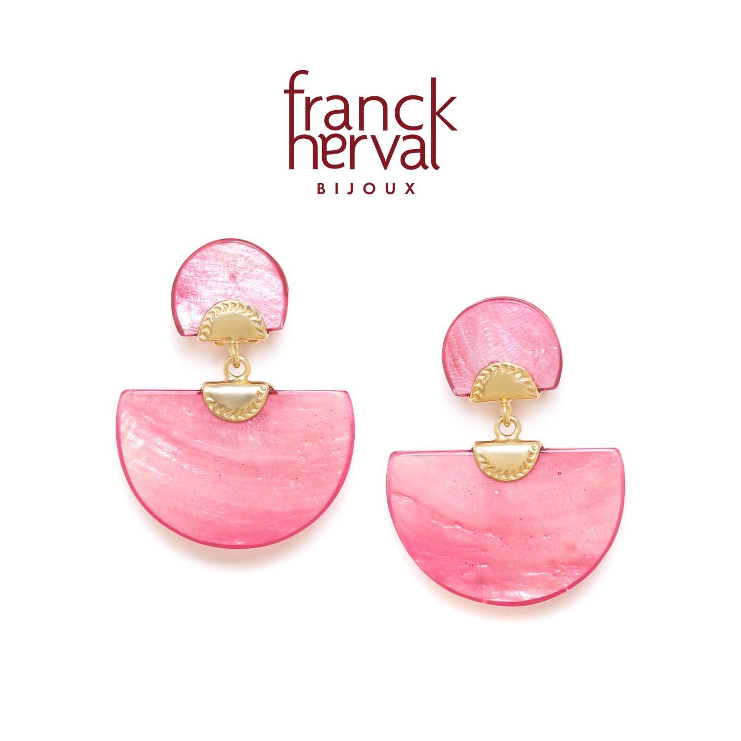 合金耳饰  法国品牌Franck Herval 蕾娜系列 精致时尚个性耳饰