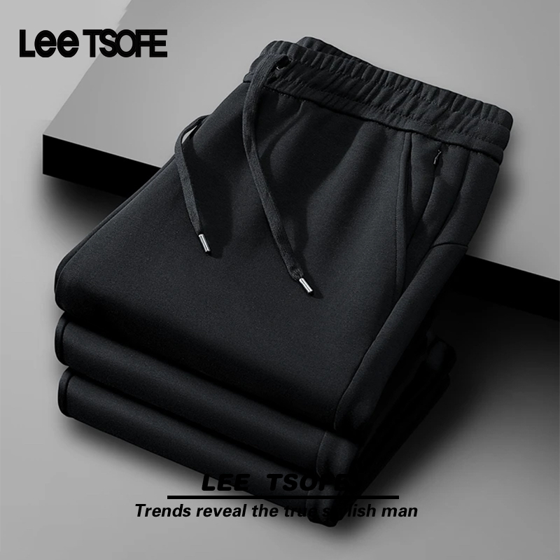 LEE TSOFE2025男士秋冬季休闲运动裤爆款直筒宽松高端百搭休闲裤