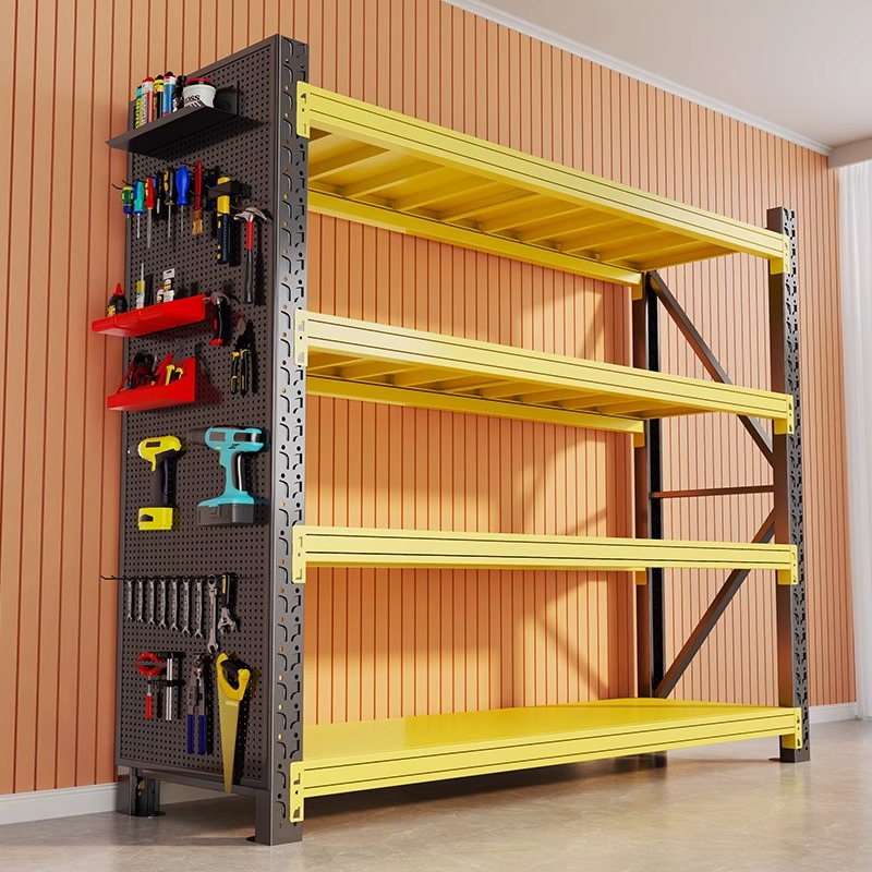 仓库仓储货架多层置物架快递货物架地下室家用重型铁架超市储物架