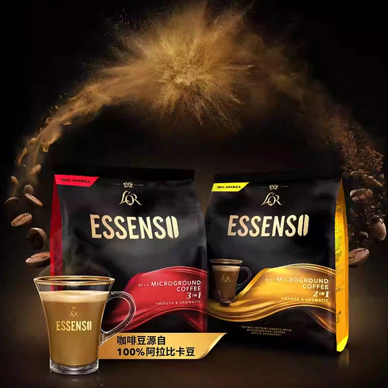 原装进口LOR艾昇斯Essenso微研磨二合一无糖配方速溶咖啡 320g