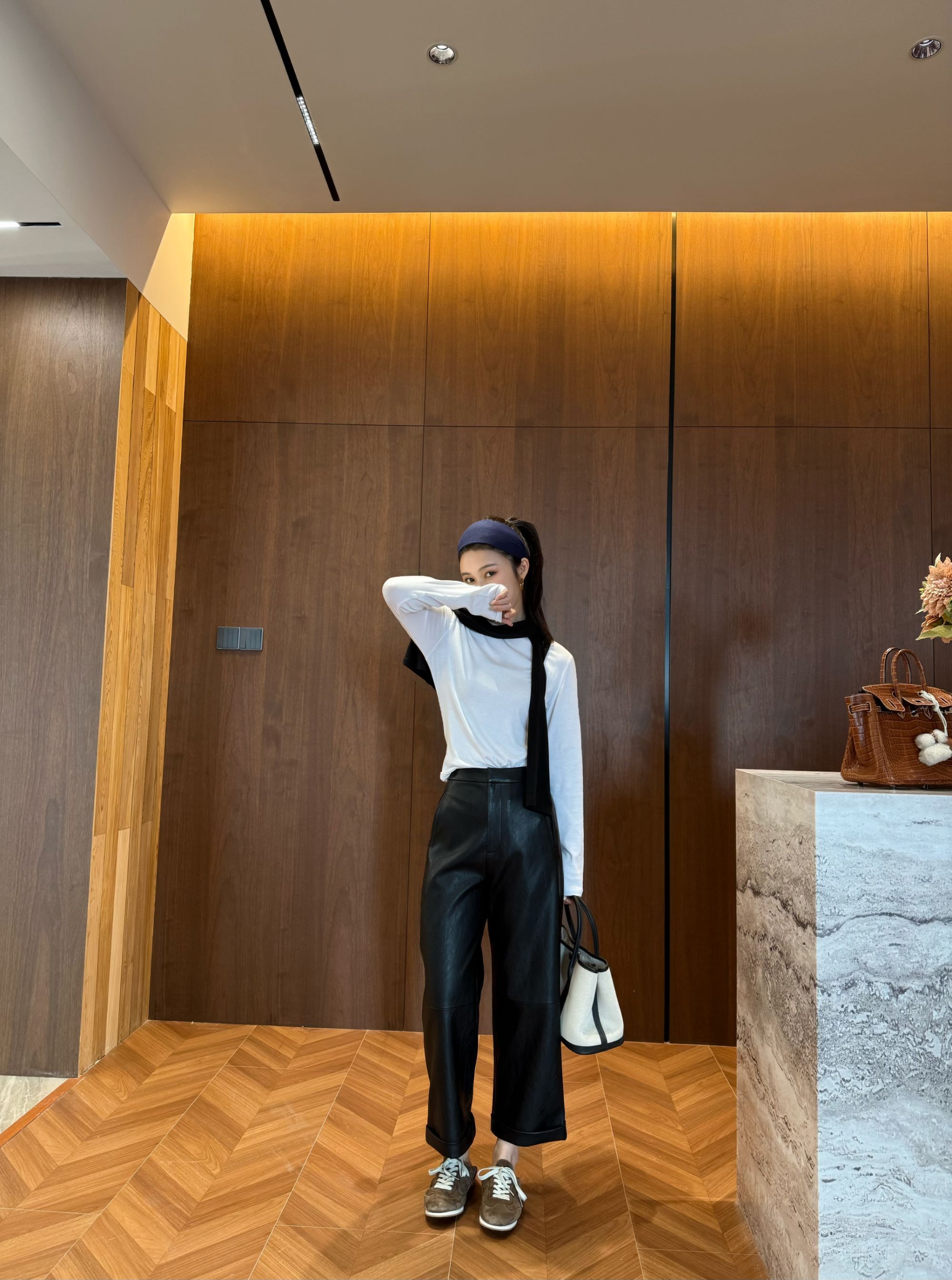 【素漪】25年秋季新款天s+醋酸+桑蚕丝时尚高级感百搭T恤 YY503