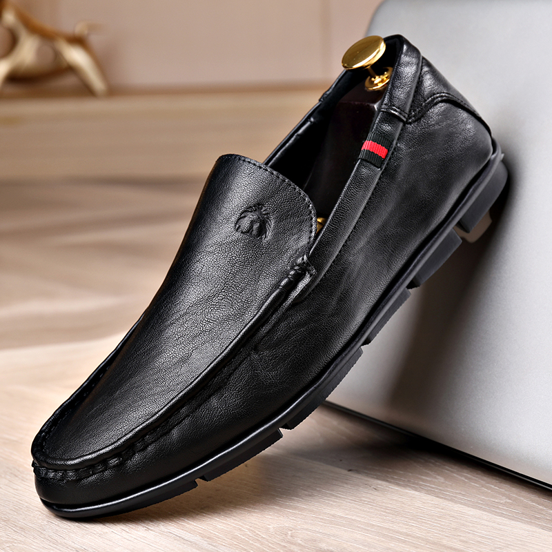 001-100男士透气断码休闲真皮皮鞋（偶有微瑕介意慎拍）博文406-810