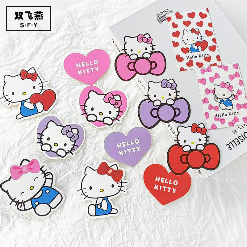 KT猫卡片 卡通零食花束配饰