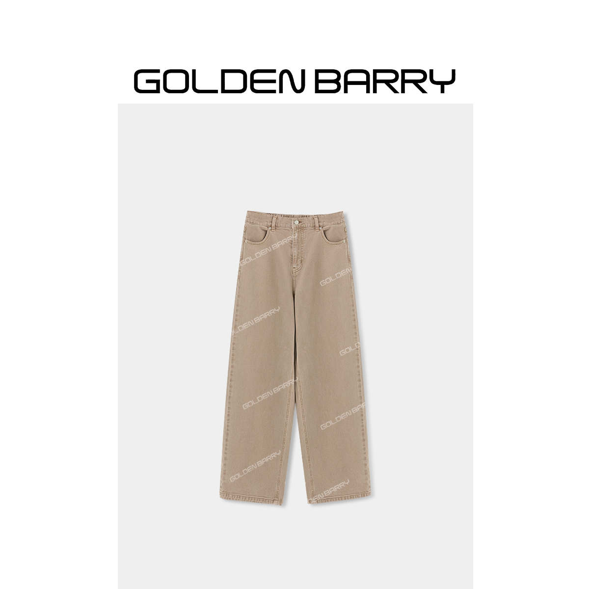 GOLDENBARRY|501159复古水洗阔腿牛仔裤