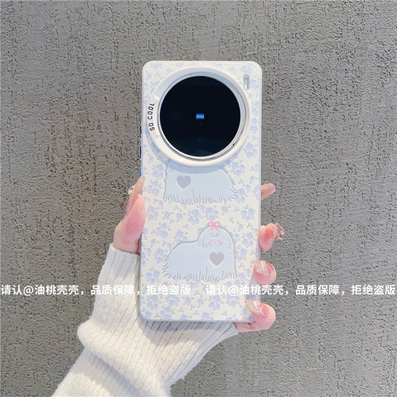 （vivoX100系列）磨砂彩银适用vivoX100/X100Pro/vivoX100s手机壳潮